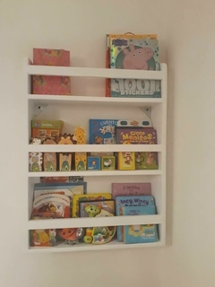 Biblioteca Infantil Montessori 3 Estantes, Repisa en internet