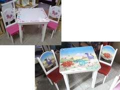 Mesas Infantiles Didácticas Altas 60x60x60 - tienda online