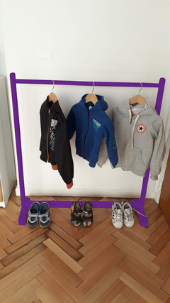 Imagen de Perchero Horizontal Infantil Y Zapatero