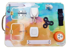 Tablero Panel Didáctico Sensorial Montessori Infantil en internet