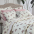 Cobre leito Essencialle Casal/Queen 3 Peças Borboletas Rosa - comprar online