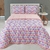 Edredom Casal/Queen Malha 100% Algodão Fio 30/1 Rosa - Mundotextil