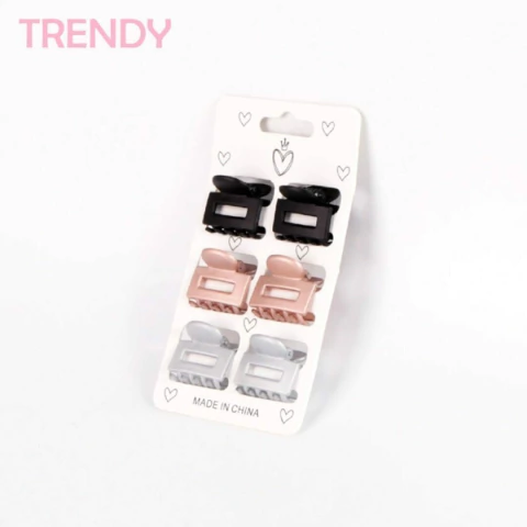 HEBILLAS TRENDY X 6 (53176)