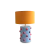 DOTTED TABLE LAMP BLUE AND RED on internet
