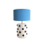 DOTTED TABLE LAMP B&W