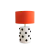 DOTTED TABLE LAMP B&W - Curiosa | Abajures Artesanais Cerâmica
