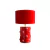 Image of DOTTED TABLE LAMP BURGUNDY