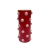 Red Vase with Pink Dots