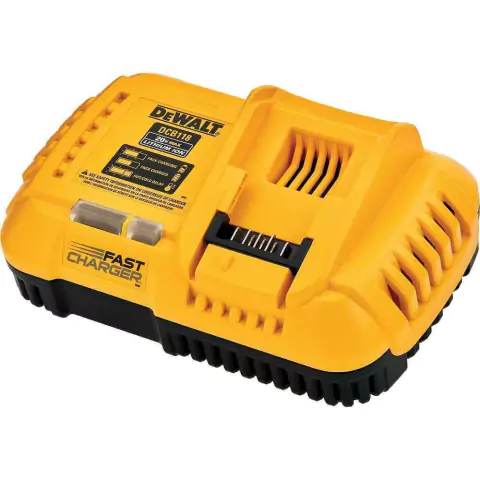 Carregador De Bateria Dewalt Rapido 20v 08ah Dcb118-b2