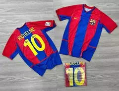Camiseta Retro de Barcelona 2002 (Riquelme)