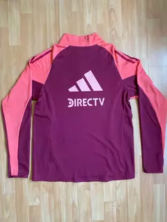 Buzo de River 2025 Mediocierre Bordo en internet