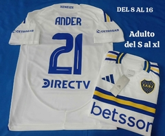 Camiseta de Boca Juniors Blanca de Ander Herrera