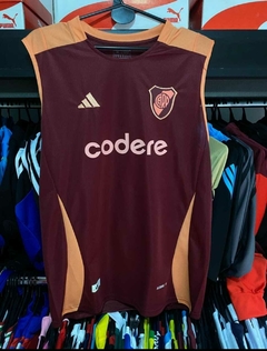 Musculosa de River Plate 2024 Bordo - Salmon