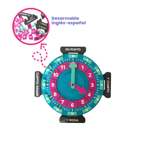 Reloj didáctico