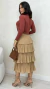 Imagem do Blusa Feminina Básica Manga Longa Em Algodão Gola Redonda