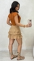Saia Plissada Feminina Curta Com Elástico Na Cintura E Forro na internet