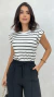 Calça Feminina Pantalona Em Crepe Com Elástico Bolsos Laterais - loja online