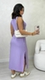 Vestido Lilas Midi Regata Feminino na internet