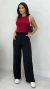Blusa Feminina Canelada Regata Casual Em Algodão Básica - comprar online