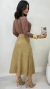 Blusa Feminina Básica Manga Longa Em Algodão Gola Redonda - comprar online