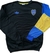 Buzo Negro Boca Manga Azul Amarillo