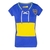 Remera Retro Boca Mujer