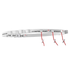 Cinto Porta Número New – Race Belt -Compressport - Branco