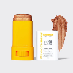 Iluminador Multifuncional Corporal e Facial FPS 90 FPUVA 35 17,5g Gold