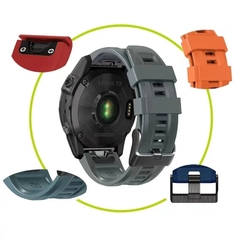 Pulseira Relógio Compatível -Garmin Fenix 7 - Fenix 6 - Fenix 5- Epix Gen 2 - - Forerunner 945 e Forerunner 935 - 22mm - comprar online