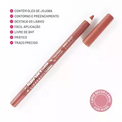 Lapis Batom Labial Sport Lip Pencil Nude 1,2g | Pink Cheeks - loja online