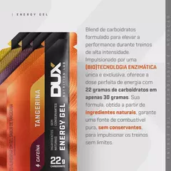 Energy Gel - Sabor Tangerina; 30g | Dux na internet