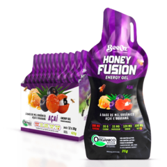 Gel de Carboidrato Orgânico Açai com Cafeína 200mg | HONEY FUSION - Allsports Imports