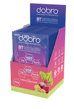 BT Nitrato Sachê Dobro - Limão e Gengibre com Cafeina 30g | Dobro - comprar online