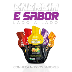 Gel de Carboidrato Orgânico Açai com Cafeína 200mg | HONEY FUSION