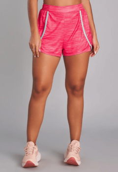 Shorts Zero Açucar Sobreposto Athletica - Rosa Coral | Zero Açucar