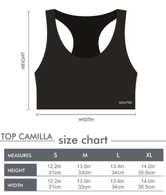 Imagem do Top Alta Sustentação E Compressão SPORTBR-Camilla