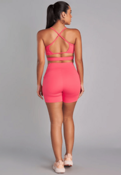 Shorts Zero Açucar Shape Athletica - Rosa Coral | Zero Açucar na internet