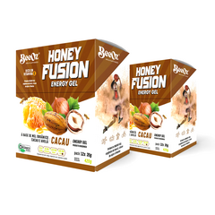 Gel de Carboidrato Orgânico Cacau e Avelã | HONEY FUSION na internet