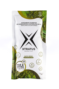 Sachê 90g - Pré e Intratreino em Pó com Mate Verde com CAFEÍNA | Xtratus - comprar online