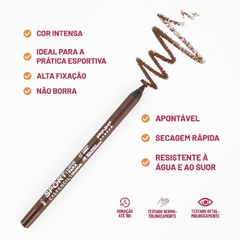 Lapis Para Olhos Sport Eyepencil - Marrom 1,2g | Pink Cheeks - Allsports Imports