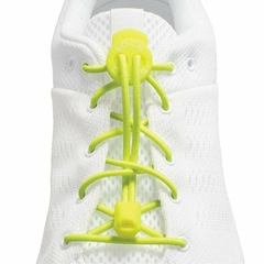 Cadarço Elastico Lock Laces - Amarelo Neon na internet