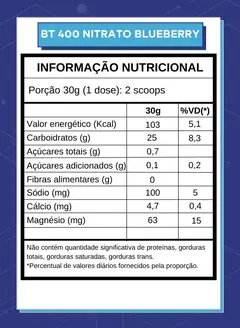 BT Nitrato Blueberry 450g | DOBRO na internet