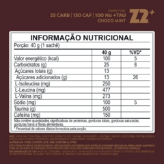 Energy Gel Z2+ Choco Mint -Sachê 40g | Z2 Foods - comprar online