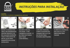 Imagem do Cadarço Elastico Lock Laces - Amarelo Neon