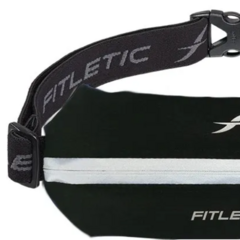 Pochete Mini Sport Plus Fitletic Preta Refletiva