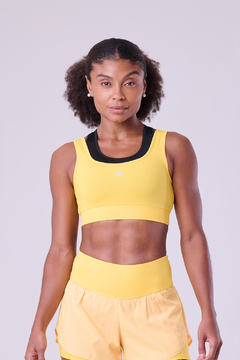 Top Authen Signature Samba 2 Em 1 - Amarelo / Preto | Authen na internet