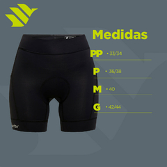 Bermuda De Compressão Feminina - SPORTBR - Preta - comprar online