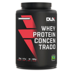 Whey Protein Concentrado 900g - Morango | Dux