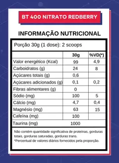 BT Nitrato Redberry 450g | DOBRO - comprar online