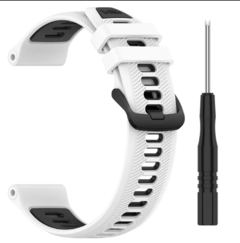 Pulseira de Silicone Similar para Relógio Garmin Forerunner 965- 955 - 945 LTE - 935 e 745